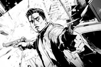 draw a comic book, cartoons, graphic novel