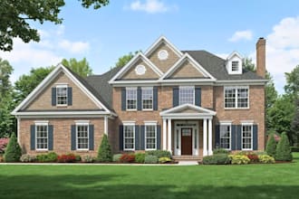 do architectural floor plan, 3d exterior, interior design and render