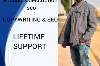 write amazon listing SEO product descriptions