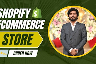 design a responsive, fast, and modern shopify website