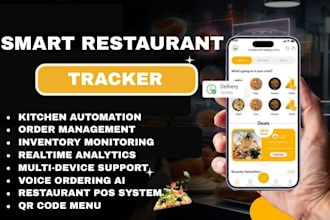 do ai voice ordering app, pos software, food waste tracking system, qr code menu