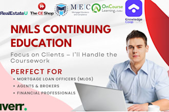do knowledge coop, mec, real estateu, ce shop, and nmls continuing education