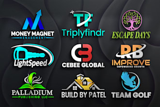 design a modern brand logo design