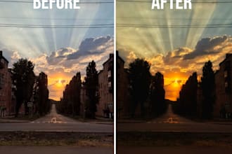 do expert photo retouching and editing in photoshop
