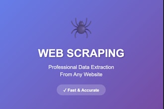 do website scraping and automation