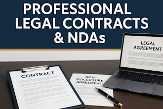 draft, review, and edit your legal contracts professionally