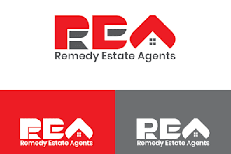 design an elegant and professional real estate office logo