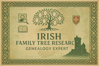 research and build your irish family tree ancestry history and genealogy report