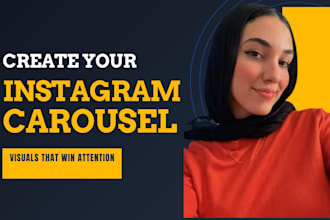 design your instagram carousels with captions
