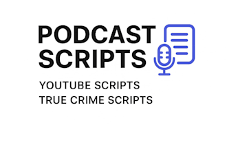 write engaging true crime youtube scripts