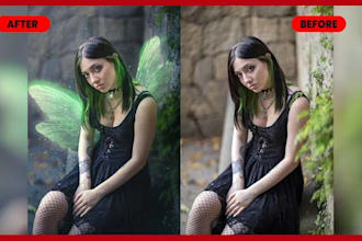 professional photoshop image editing and photo manipulation