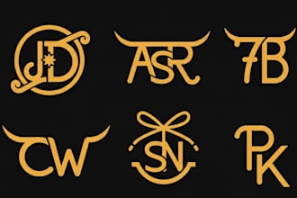 design a western cattle brand style logo for business