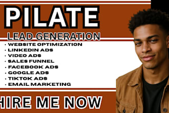 exclusive 1000 fresh pilate leads, fitness leads, pilate google ads