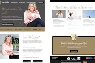 consulting website, coaching website, life coach website, life coaching website