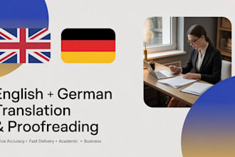 be fluent english german document translation specialist