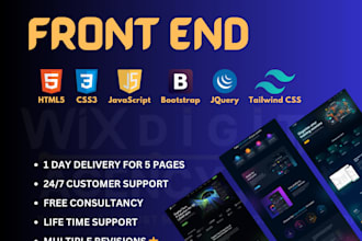 convert PSD, figma to wordpress website