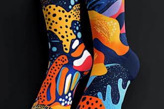 do socks design unique socks design art for you