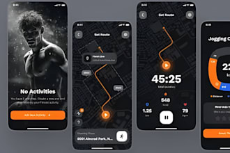 develop fitness workout, nutrition app, etv, escrow app and meal planner with ai