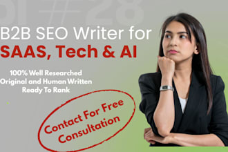 your saas writer and b2b web content writer