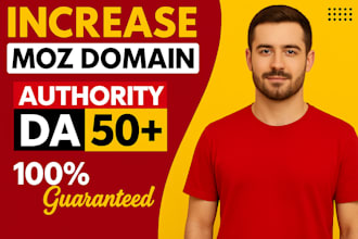 increase domain authority da 50 plus