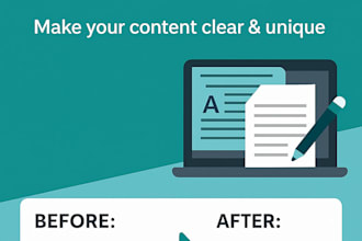 professionally rewrite or proofread your english text
