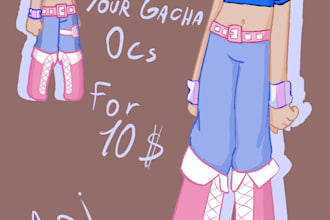 draw you gacha oc