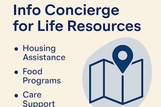 be your info concierge for life resources