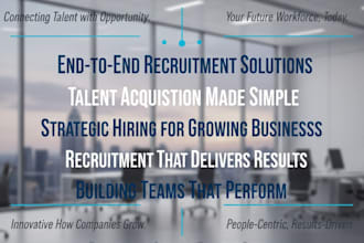 recruit top tier technical and non technical talent for your team