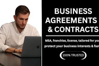 draft or review your franchise or licensing with strong ip and royalty terms