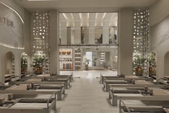 pilates studio interior design