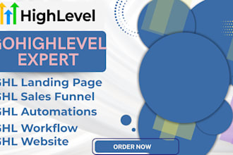 gohighlevel website, ghl landing page, ghl salesfunnel, ghl automations