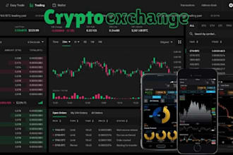 clone crypto exchange website, p2p exchange platform, investment website