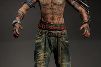 3d lara croft nsfw,3dblender character,xmas model,furry,freckles,tattoo,piercing