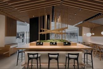 refurbish 3dcommercial space,restaurant design,cgi interior,decorate,bar,lounge