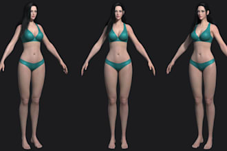 makehuman 3d nsfw avatar,vtuber vrm avatar rig,pregnacy blenshape,maya xgen hair