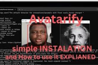 install avatarify, deeplive cam, roop or pearl for ai face swap