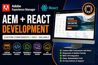 create aem project with react