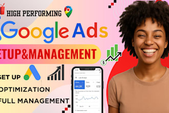 setup and manage google ads or adwords campaign