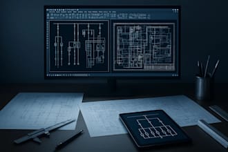 design professional electrical drawings, slds, and cad layouts