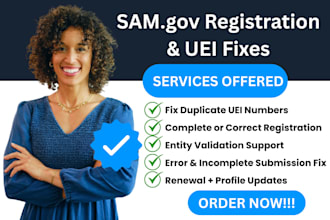 register you on samgov, get uei and cage code and apply for contracts and grants