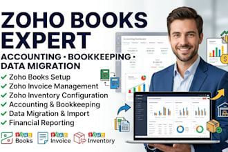 zoho books accounting bookkeeping zoho invoice zoho inventory and data migration