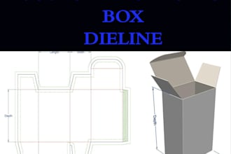 create accurate die lines for packaging and print production