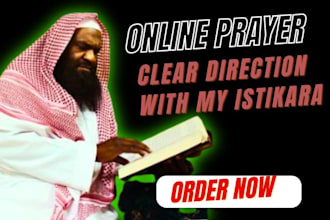 carry out istikhara prayer and share spiritual reflections