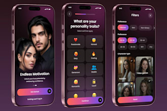 ai girlfriend app, ai boyfriend app, ai companion app, ai dating app, nsfw app