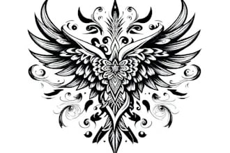 design a custom tribal tattoo and ornamental prints