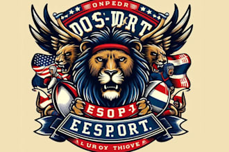 do esport vintage animal rugby team logo