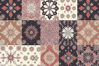 design unique seamless pattern for textile fabric prints