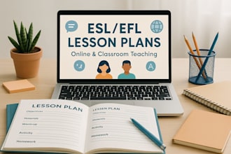 make engaging esl and efl lesson plans for online or classroom teaching