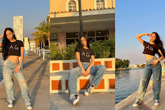 be your professional female lifestyle and product model