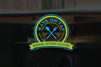 make classic sustainability logo for mobile bar company